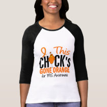 MS Chick Gone Orange t-shirts by awarenessgifts MS Chick Gone Orange t-shirts