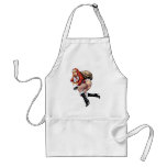 Ms Claus On The Rooftop Delivering Santas Presents Apron