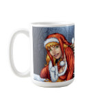 Ms Claus On The Rooftop Delivering Santas Presents Mug
