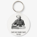 Ms. Crabby Pants keychains by ScottInk Ms. Crabby Pants keychains