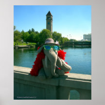 Ms Ella at the park Poster