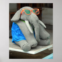 Ms Ella goes to the pool Poster