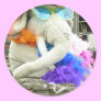 Ms Ella Phant Round Sticker