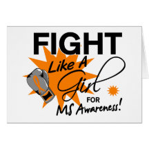 MS Fight Like A Girl 11.3 Card
