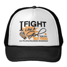 MS Fight Like A Girl Best Friend 11 Trucker Hats