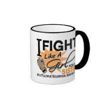 MS Fight Like A Girl Sister 11 Mug