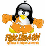 MS Fighting Penguin Acrylic Cut Outs