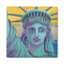 Ms. Liberty magnets