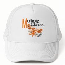 MS Multiple Sclerosis BUTTERFLY 3.1 Mesh Hat