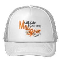 MS Multiple Sclerosis BUTTERFLY 3.1 Mesh Hat