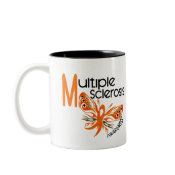 MS Multiple Sclerosis BUTTERFLY 3.1 mug