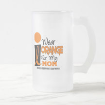 MS Multiple Sclerosis I Wear Orange For My Mom 9 Coffee Mugs