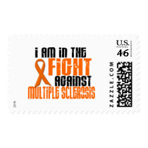 MS Multiple Sclerosis IN THE FIGHT 1 postage by awarenessgifts MS Multiple Sclerosis IN THE FIGHT 1 postage