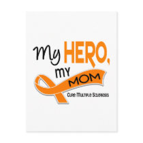 MS Multiple Sclerosis MY HERO MY MOM 42 postcards by awarenessgifts MS Multiple Sclerosis MY HERO MY MOM 42 postcards