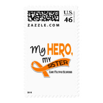 MS Multiple Sclerosis MY HERO MY SISTER 42 postage by awarenessgifts MS Multiple Sclerosis MY HERO MY SISTER 42 postage
