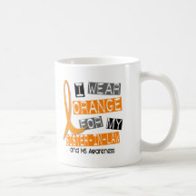 MS Multiple Sclerosis Orange For My Sister-In-Law Mug