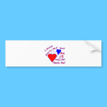 MS NOT HRT RWB bumper stickers