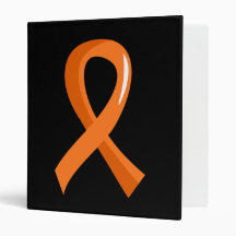 MS Orange Ribbon 3 3 Ring Binder