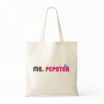 "Ms. PEPster" Tote bags by PEPInc "Ms. PEPster" Tote bags