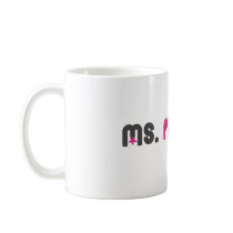 "Ms. PEPster" White Mug