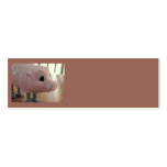ms PIGGY skinny card! Business Cards