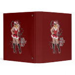Ms Sexy Elf Vinyl Binder