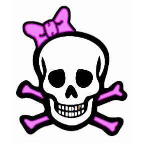 Ms. Skull & Crossbones with Gold Tooth shirt