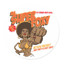 Ms. Super Foxy stickers by brev87 Ms. Super Foxy stickers