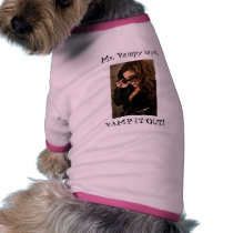 Ms. Vampy Dog T Shirt