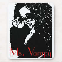 Ms. Vampy Mouse Pad