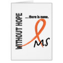 MS Without Hope 1 cards by awarenessgifts MS Without Hope 1 cards
