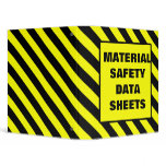 MSDS Binder Cover Yellow
