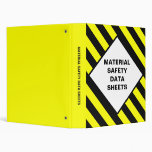 MSDS Binders