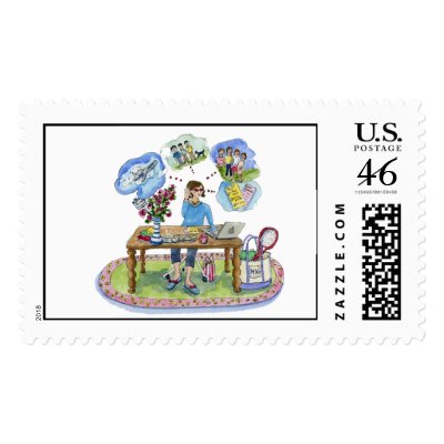 msg Central stamp by lesliezemsky