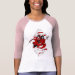 Ladies 3/4 Sleeve Raglan (Fitted)