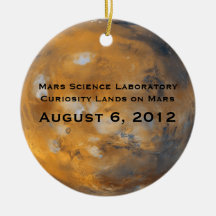 MSL Mars Landing Christmas Ornament