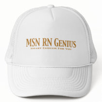 MSN RN Genius Gifts hats by geniusgifts MSN RN Genius Gifts hats