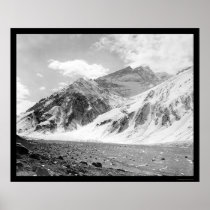 Mt. Aconcagua in Argentina 1902 Poster