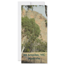 Mt Arapiles Rack Card Design