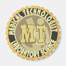 MT BADGE MEDICAL TECHNOLOGIST - LABORATORY MAGNET