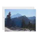 Mt. Baker from Artist Point. Custom Invitation