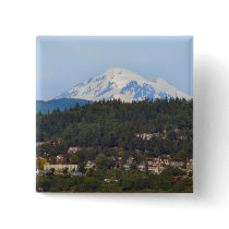 Mt Baker From The Bay Pins