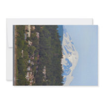 Mt Baker From The Bay Personalized Announcement