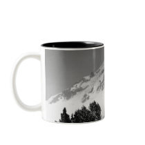 Mt. Baker Through Trees Mugs