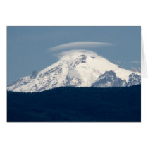 Mt Baker With Cloud Cards