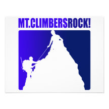 Mt. Climbers Rock! Personalized Invite