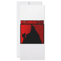 Mt. Climbers Rock! Customized Rack Card