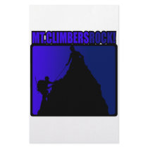 Mt. Climbers Rock! stationery
