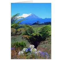 Mt.Egmont / Taranaki Greeting Card