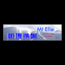 Mt Ellen 5 bumper stickers